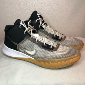Vintage Nike Kyrie Flytrap‎ IV 4 Black Grey White Gum Mens size 14 CT1972 006